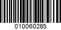 Barcode for 010060285