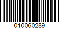 Barcode for 010060289