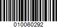 Barcode for 010060292