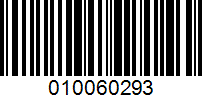 Barcode for 010060293