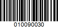 Barcode for 010090030