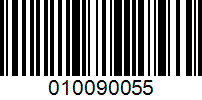 Barcode for 010090055