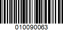 Barcode for 010090063