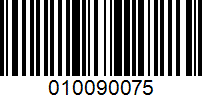 Barcode for 010090075