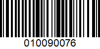 Barcode for 010090076