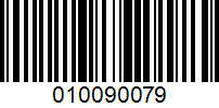 Barcode for 010090079