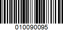 Barcode for 010090095