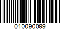 Barcode for 010090099