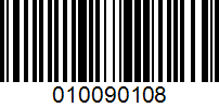 Barcode for 010090108