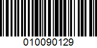 Barcode for 010090129