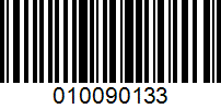 Barcode for 010090133