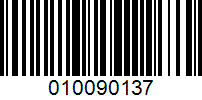 Barcode for 010090137
