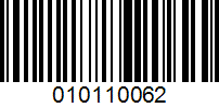 Barcode for 010110062