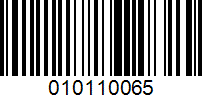 Barcode for 010110065