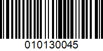 Barcode for 010130045