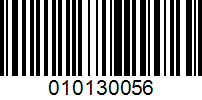 Barcode for 010130056