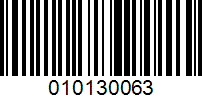 Barcode for 010130063