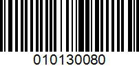 Barcode for 010130080