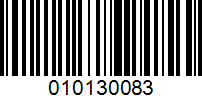 Barcode for 010130083