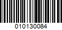 Barcode for 010130084