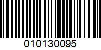 Barcode for 010130095