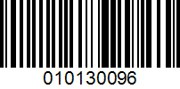 Barcode for 010130096