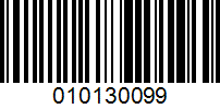 Barcode for 010130099
