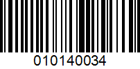 Barcode for 010140034