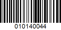 Barcode for 010140044