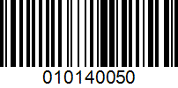 Barcode for 010140050