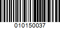 Barcode for 010150037