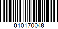 Barcode for 010170048