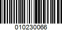 Barcode for 010230066