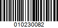 Barcode for 010230082