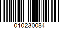 Barcode for 010230084