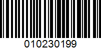 Barcode for 010230199