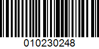 Barcode for 010230248