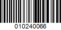 Barcode for 010240066