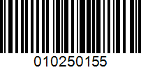 Barcode for 010250155