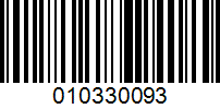 Barcode for 010330093