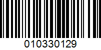 Barcode for 010330129