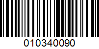 Barcode for 010340090