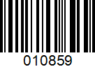 Barcode 010859
