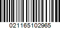 Barcode 021165102965