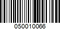 Barcode for 050010066