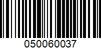 Barcode for 050060037