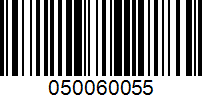 Barcode for 050060055