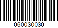 Barcode for 060030030