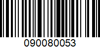 Barcode for 090080053