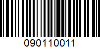 Barcode for 090110011